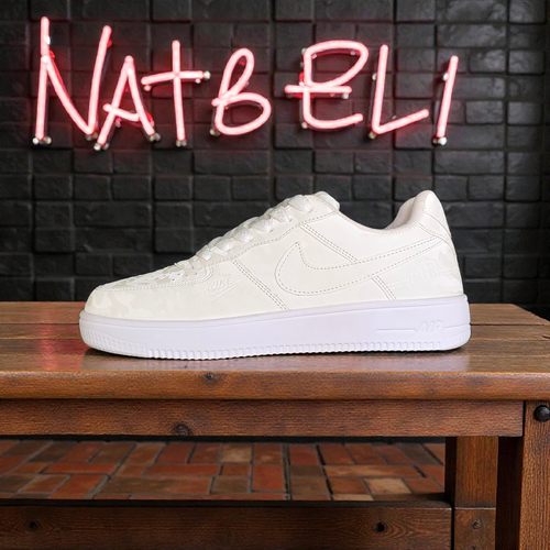 کتونی ایرفورس زنانه بدون ساق طرح چریکی (پتینه)